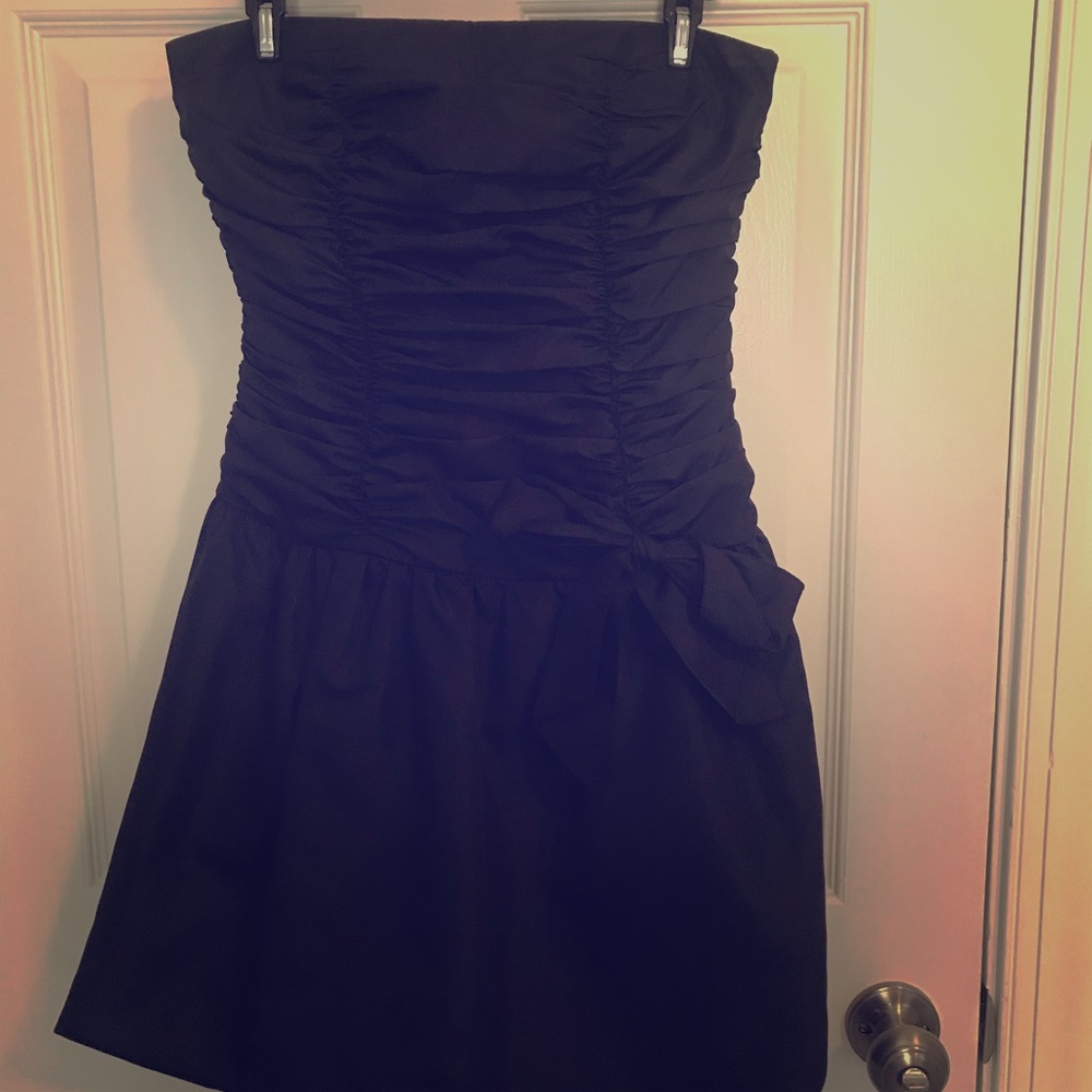 Black cocktail dress